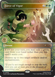 Force of Vigor (Rainbow Foil) – 2304 SLD: Secret Lair Drop Series R Foil NM