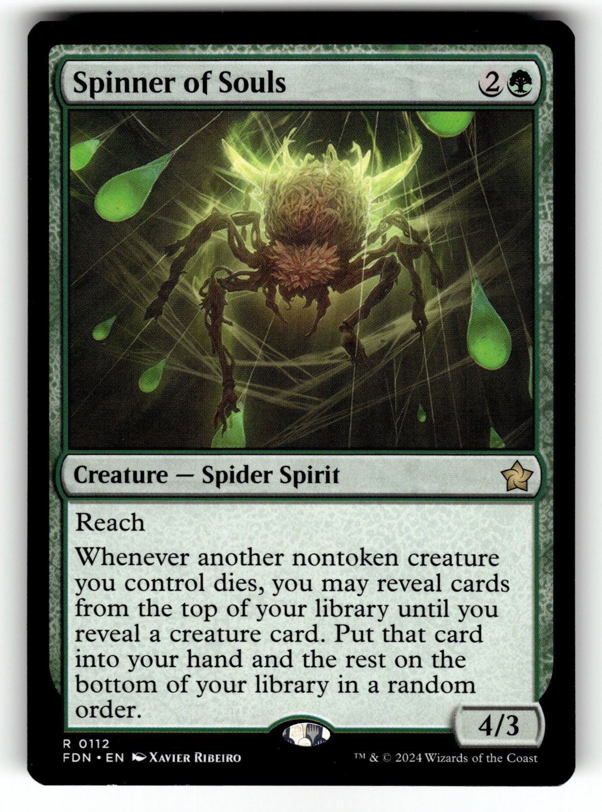 Spinner of Souls – 112 FDN: Foundations R NM