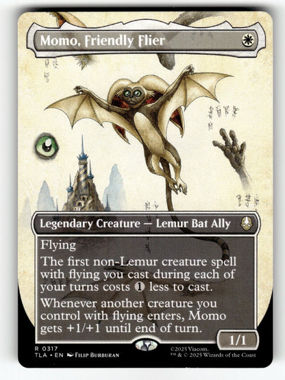 Momo, Friendly Flier (Borderless) – 317 TLA: Avatar: The Last Airbender R LP