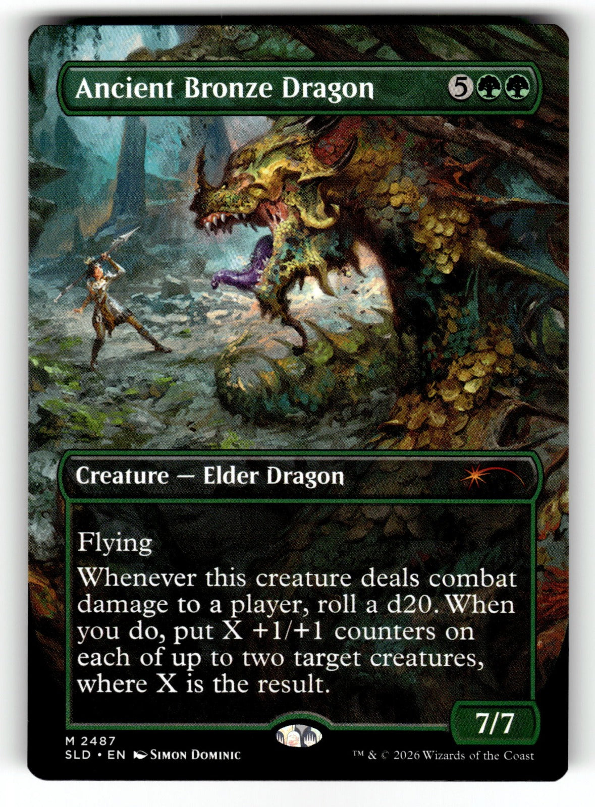 Ancient Bronze Dragon – 2487 SLD: Secret Lair Drop Series M NM
