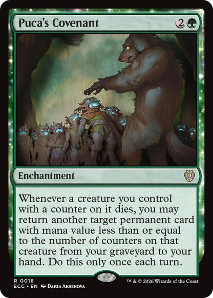 Puca's Covenant – 18 ECC: Commander: Lorwyn Eclipsed R NM