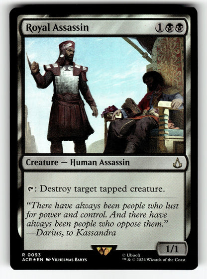 Royal Assassin – 93 ACR: Universes Beyond: Assassin's Creed R Foil NM