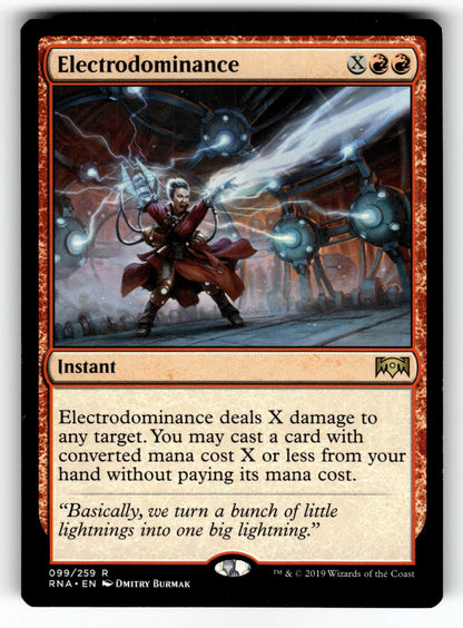 Goblin Electromancer – 99 TDC: Commander: Tarkir: Dragonstorm C LP