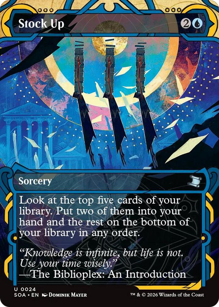 Stock Up – 24 SOA: Secrets of Strixhaven: Mystical Archive U Foil NM