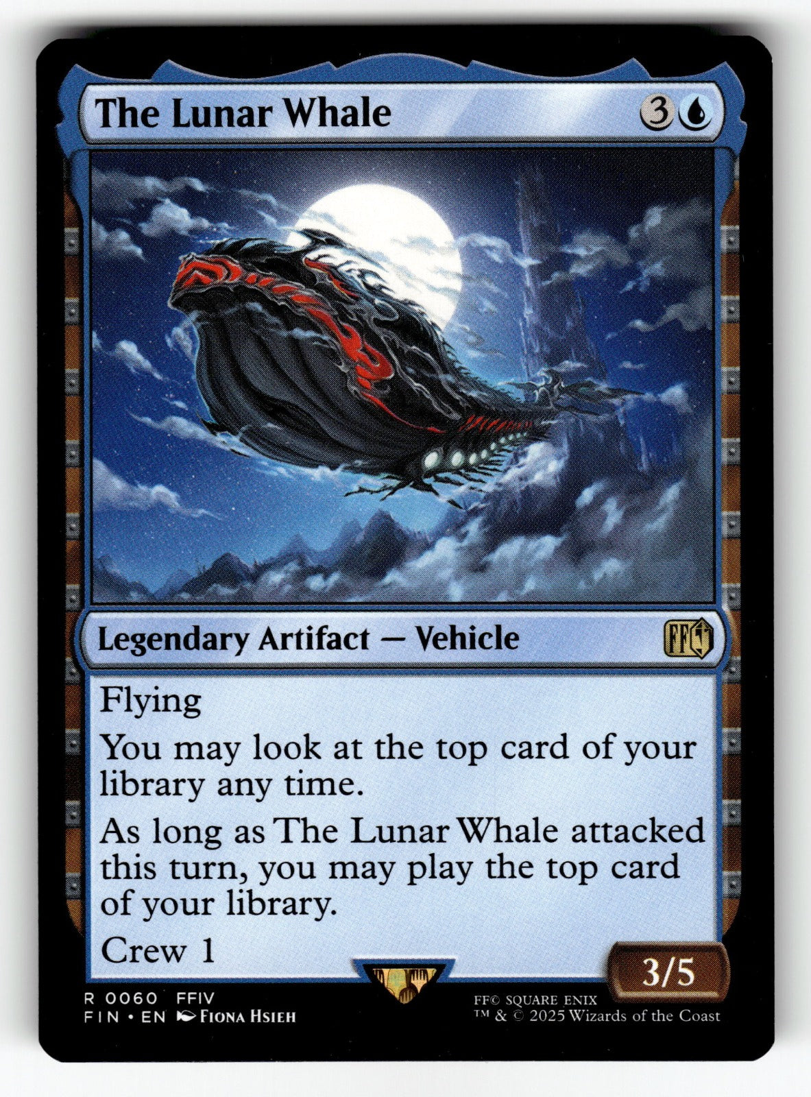The Lunar Whale – 60 FIN: FINAL FANTASY R NM