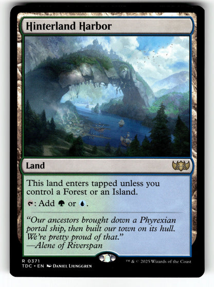 Hinterland Harbor – 371 TDC: Commander: Tarkir: Dragonstorm R NM