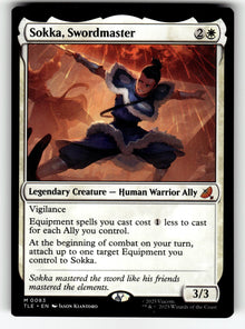 Sokka, Swordmaster – 83 TLE: Avatar: The Last Airbender: Eternal-Legal M NM