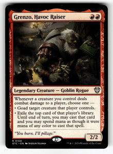 Grenzo, Havoc Raiser – 168 OTC: Commander: Outlaws of Thunder Junction R NM