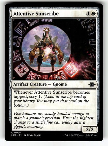 Attentive Sunscribe – 4 LCI: The Lost Caverns of Ixalan C LP