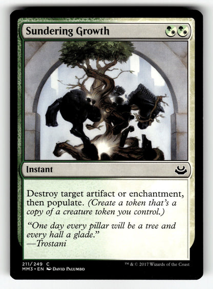 Sundering Growth – 211 MM3: Modern Masters 2017 C NM