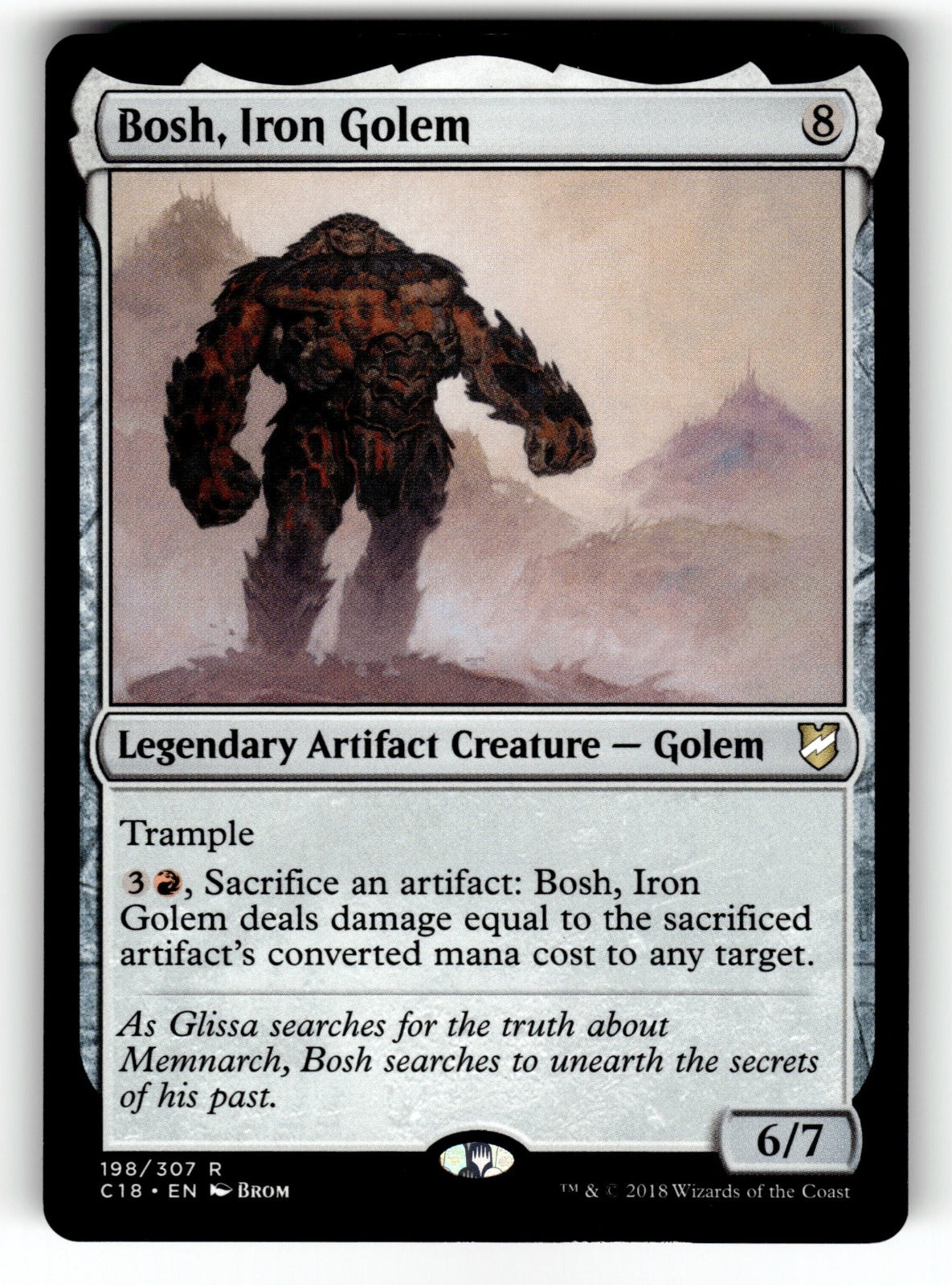 Bosh Iron Golem – 198 C18: Commander 2018 R NM
