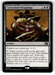 Cursecloth Wrappings – 81 DFT: Aetherdrift R NM