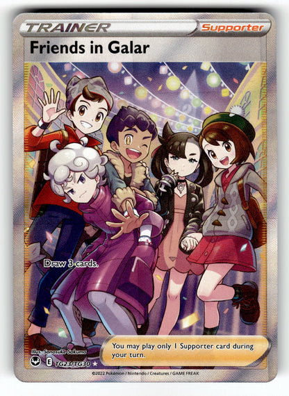 Friends in Galar – TG23/TG30 SWSH12: TG: SWSH12: Silver Tempest Trainer Gallery Ultra Rare Holo NM