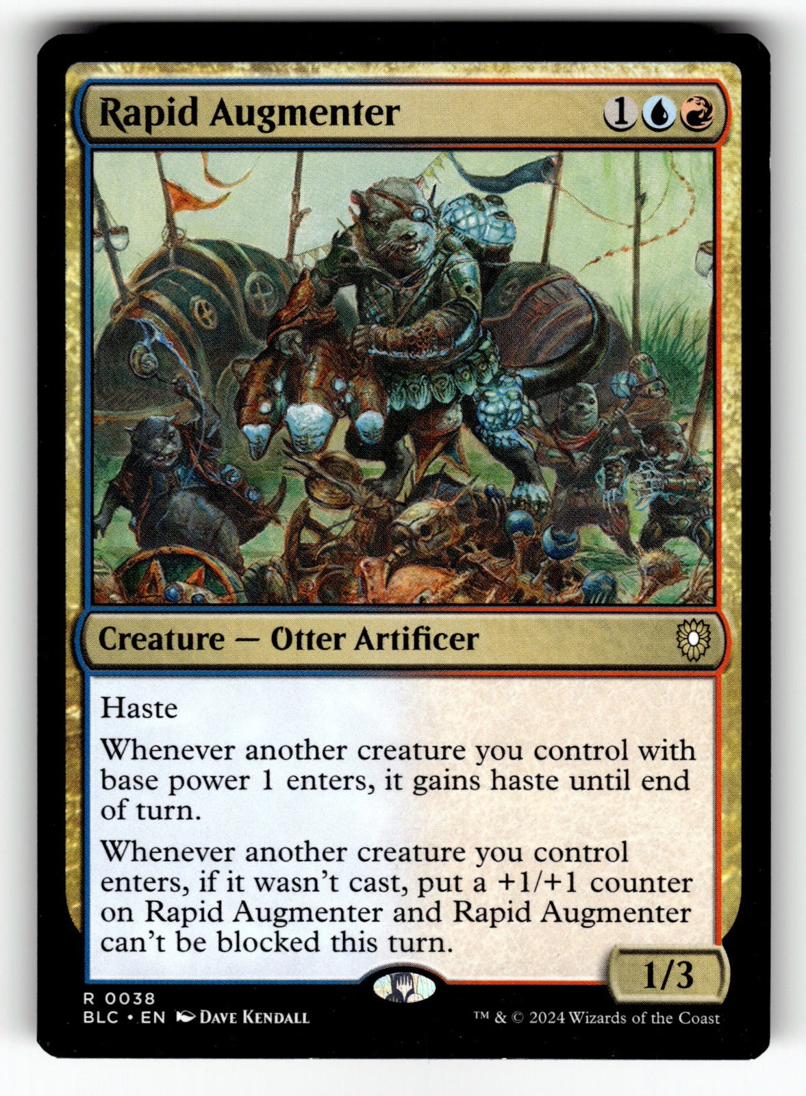 Rapid Augmenter – 38 BLC: Commander: Bloomburrow R LP