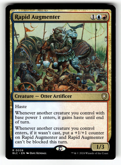 Rapid Augmenter – 38 BLC: Commander: Bloomburrow R LP