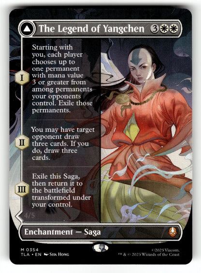 The Legend of Yangchen (Borderless) – 354 TLA: Avatar: The Last Airbender M NM