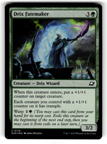 Drix Fatemaker – 178 EOE: Edge of Eternities C Foil NM