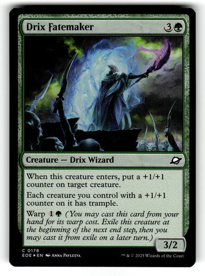 Drix Fatemaker – 178 EOE: Edge of Eternities C Foil NM