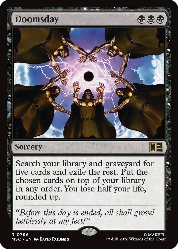Doomsday – 796 MSC: Commander: Marvel Super Heroes R Foil LP
