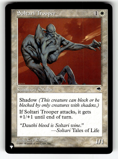 Soltari Trooper – LIST: The List Reprints C NM