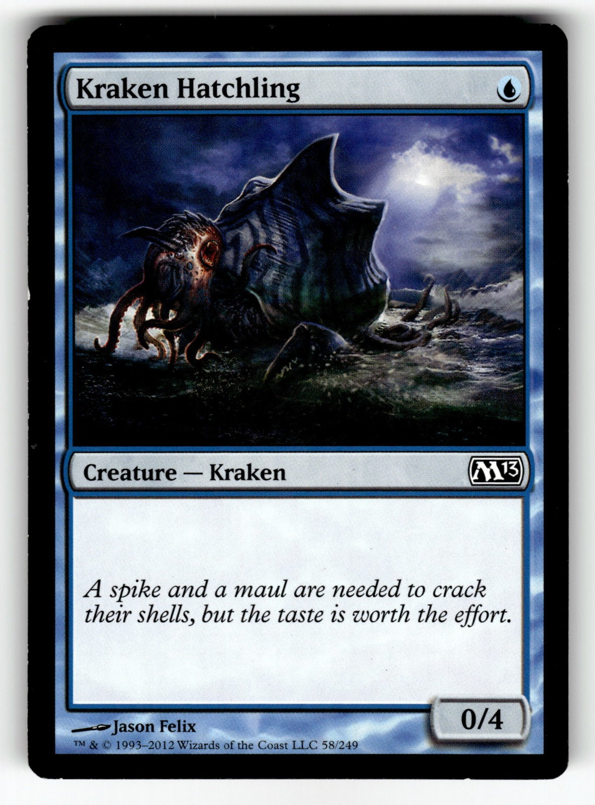 Kraken Hatchling – 58 M13: Magic 2013 (M13) C LP