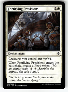 Fortifying Provisions – 13 ELD: Throne of Eldraine C NM