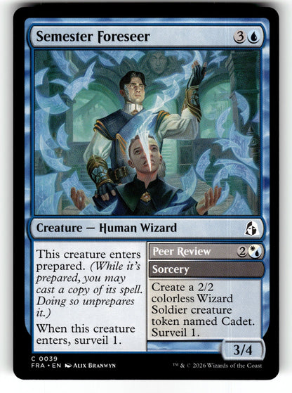 Semester Foreseer – 39 FRA: Reality Fracture C NM