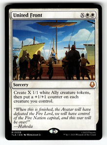 United Front – 39 TLA: Avatar: The Last Airbender M NM