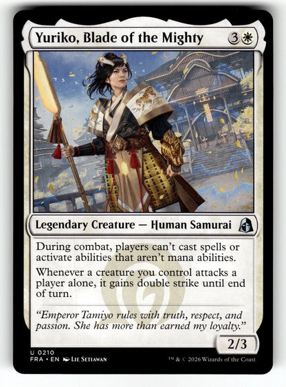 Yuriko, Blade of the Mighty – 210 FRA: Reality Fracture U NM