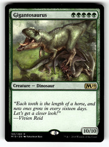 Gigantosaurus – 185 M19: Core Set 2019 R LP