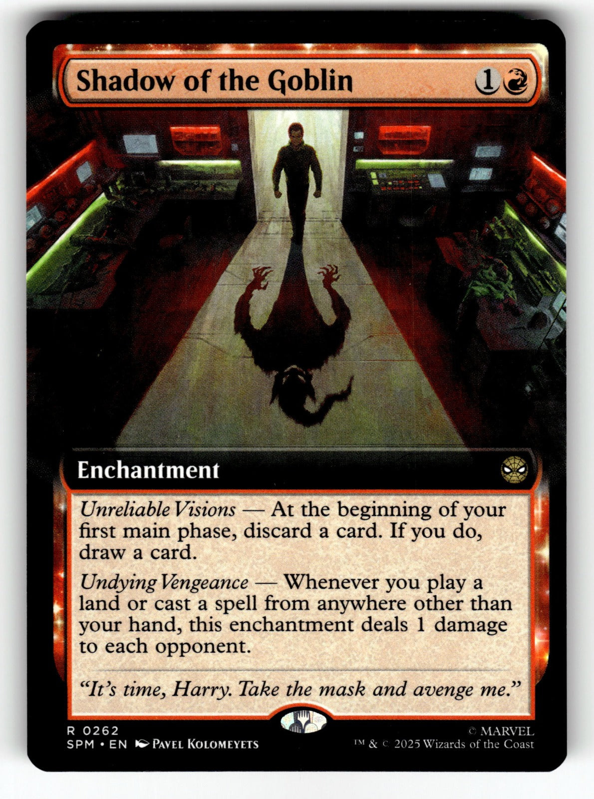 Shadow of the Goblin (Extended Art) – 262 SPM: Marvel's Spider-Man R NM