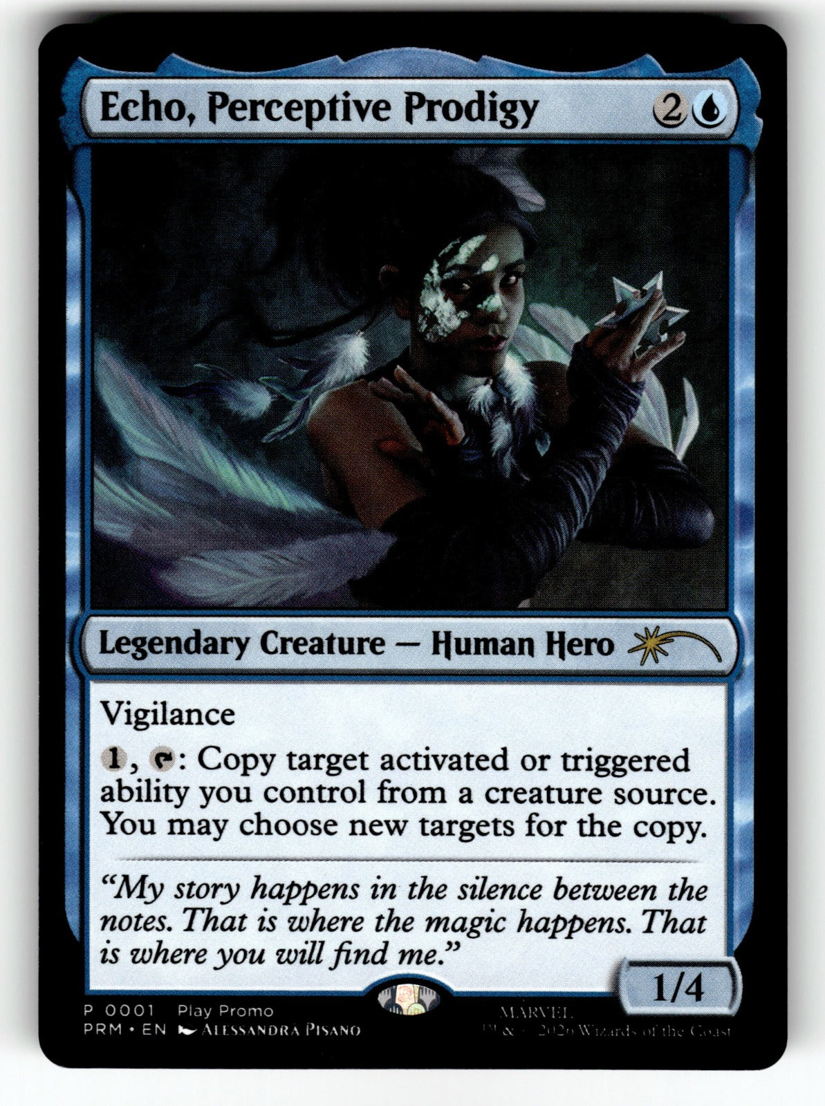 Echo, Perceptive Prodigy – 1 SSP: Standard Showdown Promos P NM