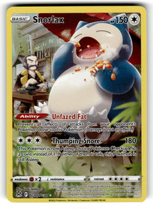 Snorlax – TG10/TG30 SWSH11: TG: SWSH11: Lost Origin Trainer Gallery Ultra Rare Holo NM