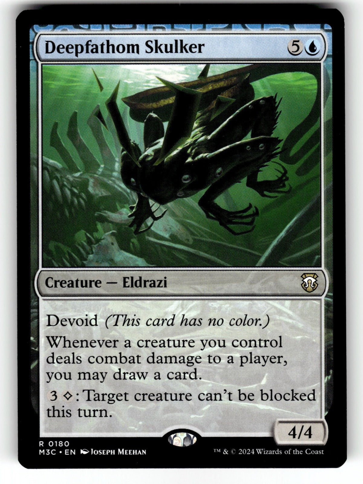 Deepfathom Skulker – 180 M3C: Commander: Modern Horizons 3 R NM