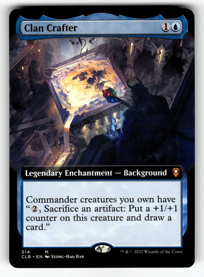 Clan Crafter (Extended Art) – 614 CLB: Commander Legends: Battle for Baldur's Gate M NM