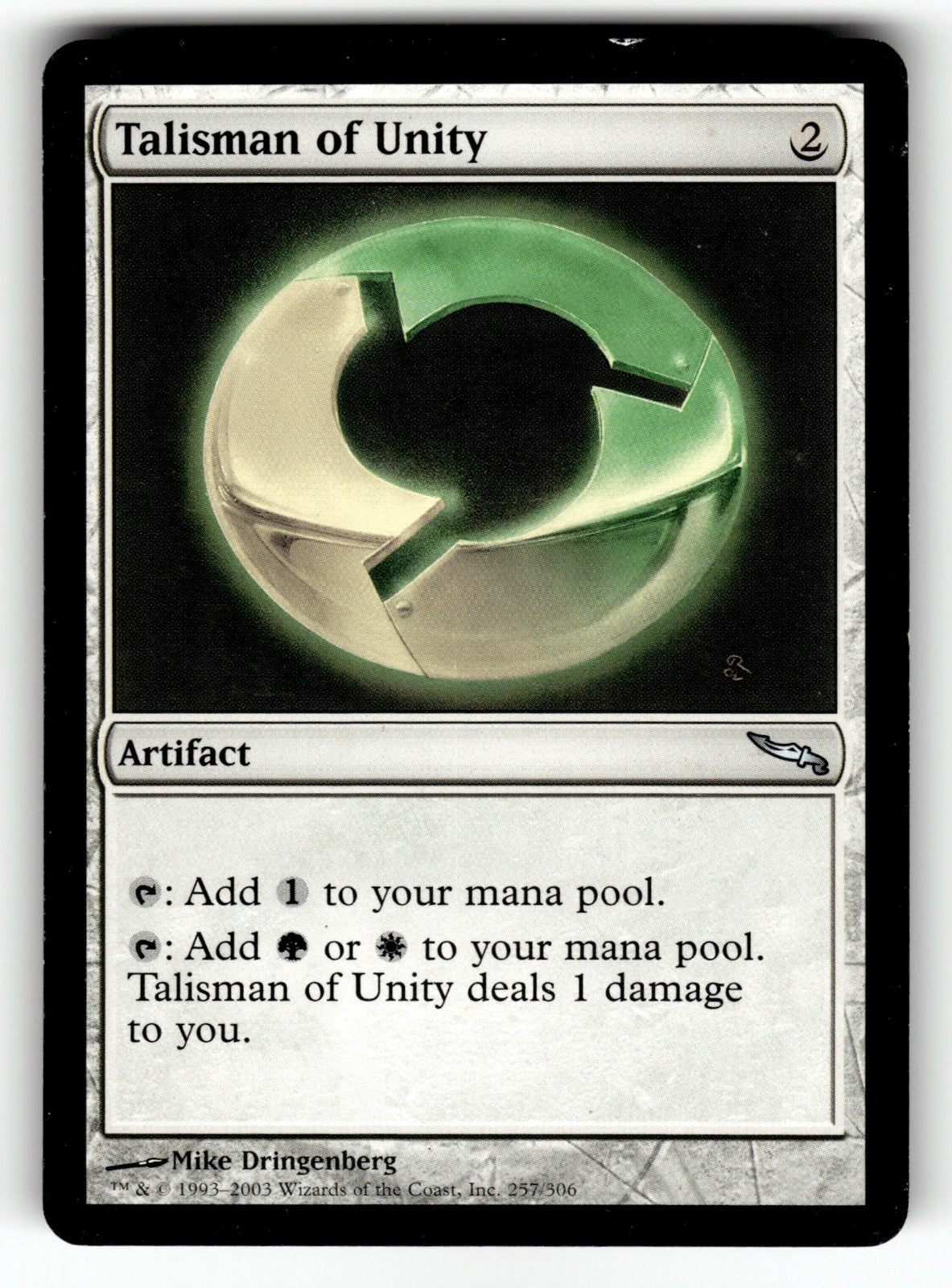 Talisman of Unity – 257 MRD: Mirrodin U LP