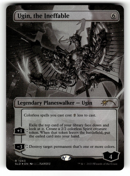 Ugin, the Ineffable (Borderless) – 1243 SLD: Secret Lair Drop Series R Foil NM