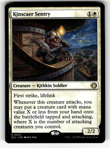 Kinscaer Sentry – 22 ECL: Lorwyn Eclipsed R NM
