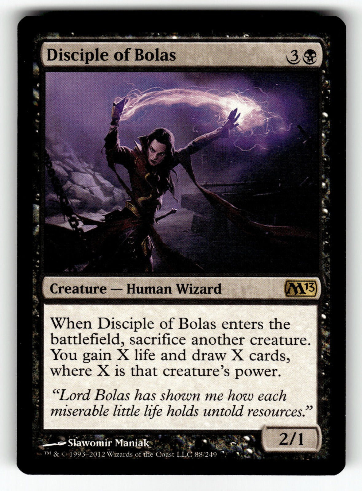 Disciple of Bolas – 88 M13: Magic 2013 (M13) R NM
