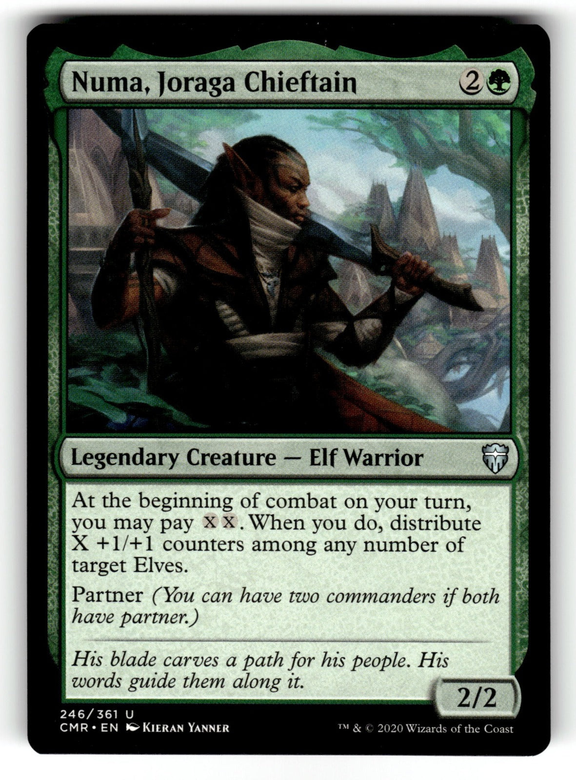 Numa, Joraga Chieftain – 246 CMR: Commander Legends U NM