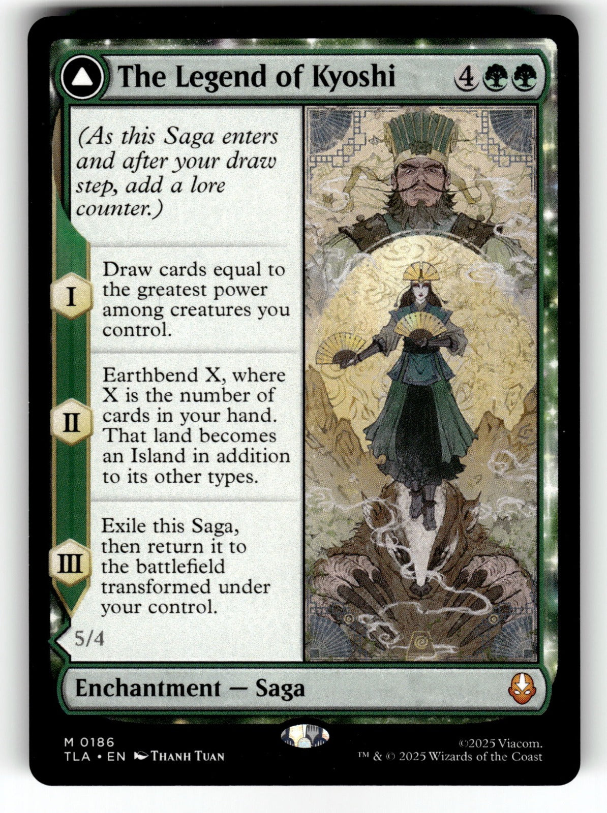 The Legend of Kyoshi – 186 TLA: Avatar: The Last Airbender M NM