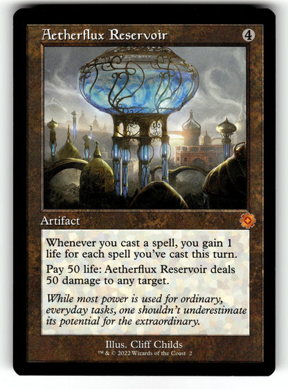Aetherflux Reservoir – 2 BRR: The Brothers' War: Retro Frame Artifacts M NM
