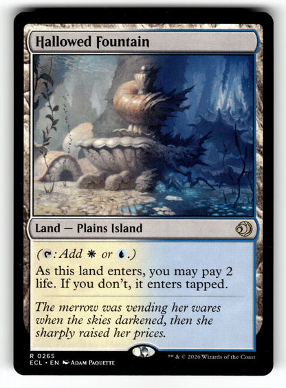 Hallowed Fountain – 265 ECL: Lorwyn Eclipsed R NM