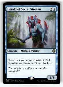 Herald of Secret Streams – 158 LCC: Commander: The Lost Caverns of Ixalan R NM