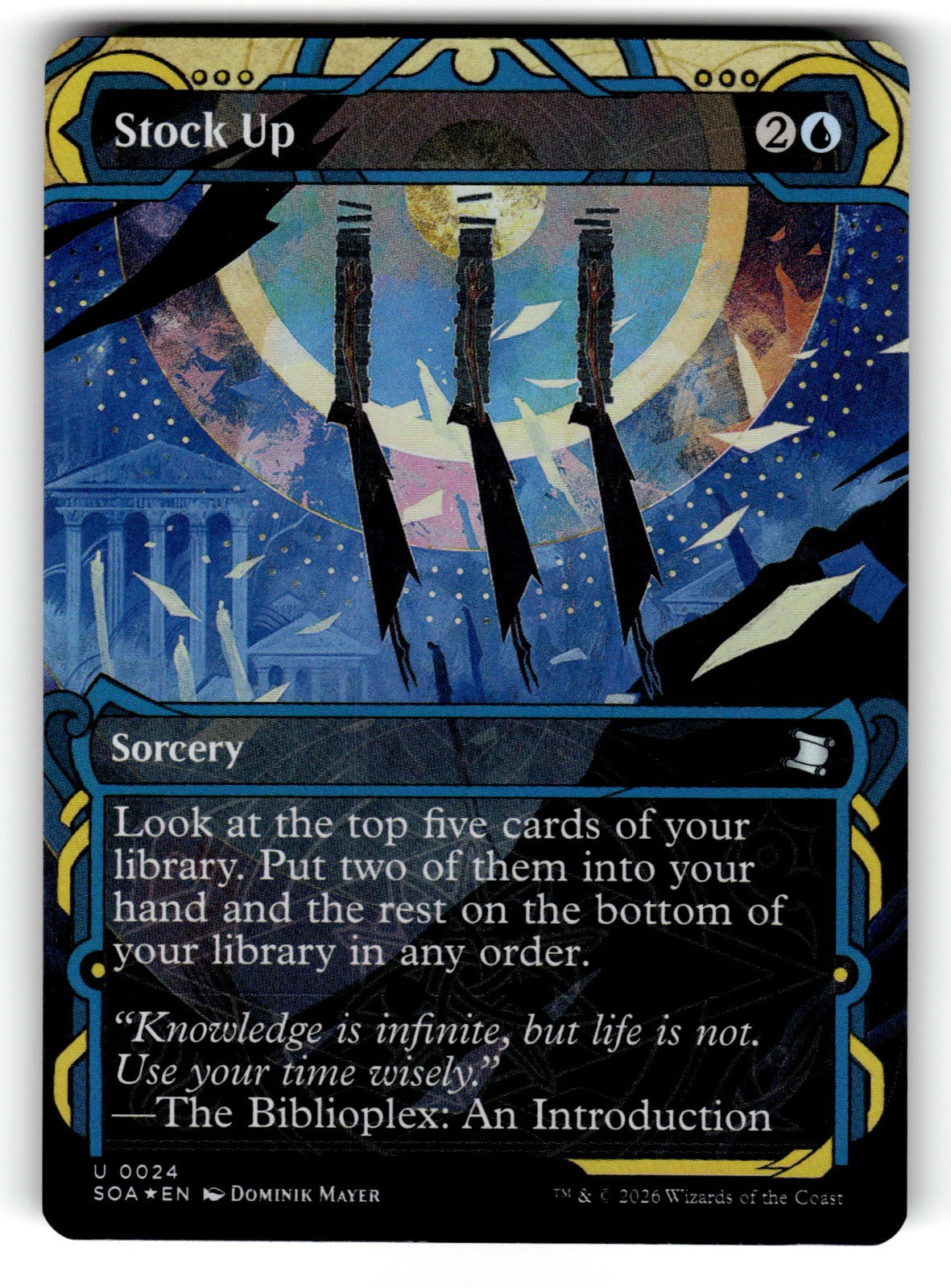 Stock Up – 24 SOA: Secrets of Strixhaven: Mystical Archive U Foil LP