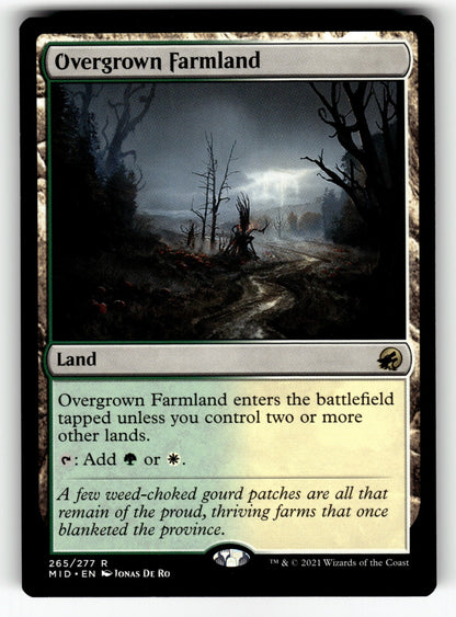 Overgrown Farmland – 265 MID: Innistrad: Midnight Hunt R LP