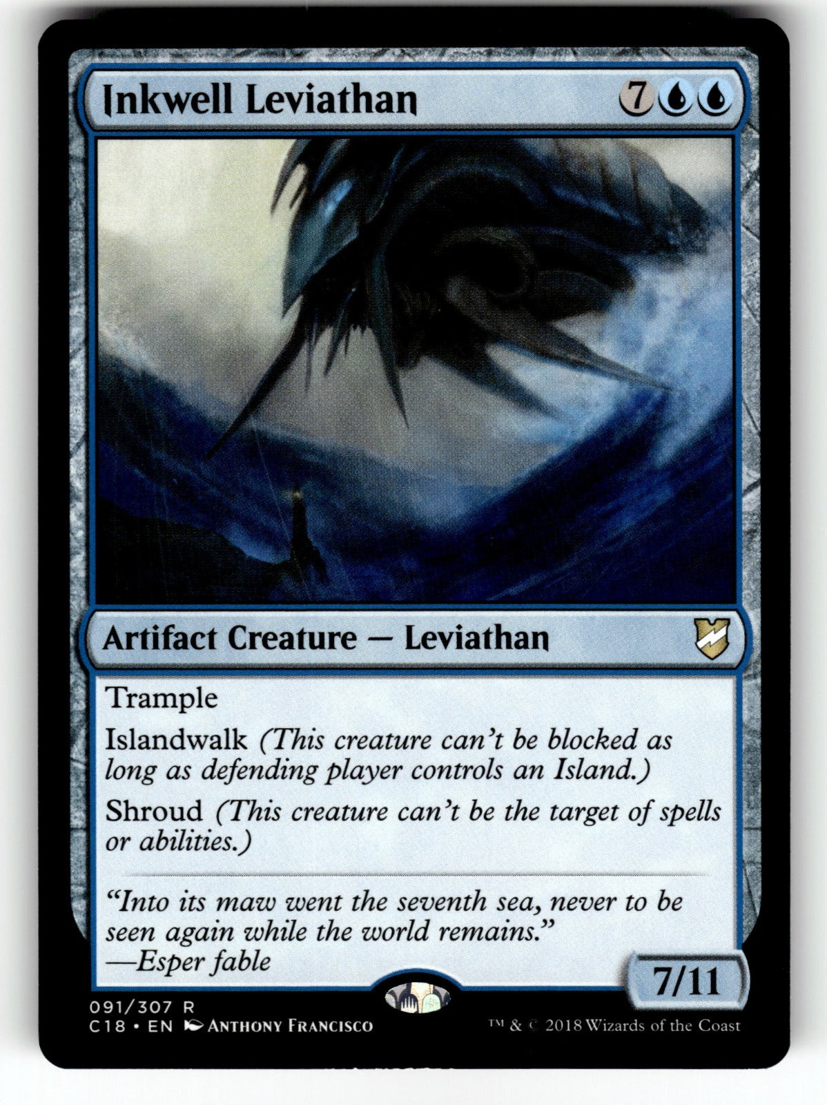 Inkwell Leviathan – 91 C18: Commander 2018 R NM
