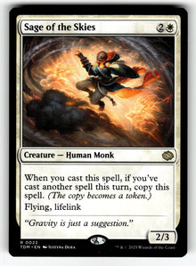 Sage of the Skies – 22 TDM: Tarkir: Dragonstorm R NM