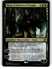 Nissa of Shadowed Boughs – 231 PRE: Prerelease Cards M Foil LP