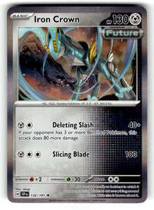 Iron Crown – 132/191 SSP: SV08: Surging Sparks Rare Holo NM